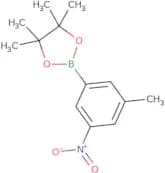 4,4,5,5-Tetramethyl-2-(3-methyl-5-nitrophenyl)-1,3,2-dioxaborolane