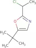 5-tert-Butyl-2-(1-chloroethyl)-1,3-oxazole