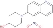 1-(5-Nitroquinolin-6-yl)piperidin-4-ol