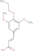 (2E)-3-(3,5-Dimethoxy-4-propoxyphenyl)prop-2-enoic acid