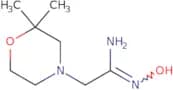 2-(2,2-Dimethylmorpholin-4-yl)-N'-hydroxyethanimidamide