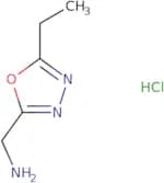 (5-Ethyl-1,3,4-oxadiazol-2-yl)methanamine hydrochloride