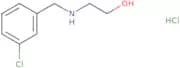 2-{[(3-Chlorophenyl)methyl]amino}ethan-1-ol hydrochloride