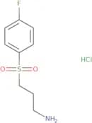 3-(4-Fluorobenzenesulfonyl)propan-1-amine hydrochloride