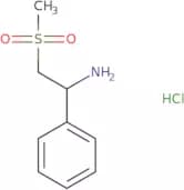 2-Methanesulfonyl-1-phenylethan-1-amine hydrochloride