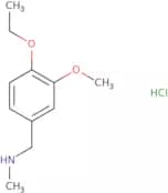 [(4-Ethoxy-3-methoxyphenyl)methyl](methyl)amine hydrochloride
