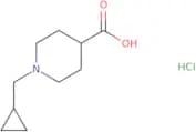 1-(Cyclopropylmethyl)piperidine-4-carboxylic acid hydrochloride