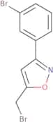 5-(Bromomethyl)-3-(3-bromophenyl)isoxazole