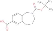 2-[(tert-Butoxy)carbonyl]-2,3,4,5-tetrahydro-1H-2-benzazepine-7-carboxylic acid