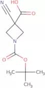 1-Boc-3-cyanoazetidine-3-carboxylic acid