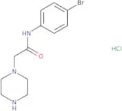 N-(4-Bromophenyl)-2-(piperazin-1-yl)acetamide hydrochloride