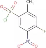 4-Fluoro-2-methyl-5-nitrobenzene-1-sulfonyl chloride