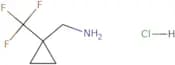 [1-(trifluoromethyl)cyclopropyl]methanamine hydrochloride