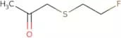 1-[(2-Fluoroethyl)sulfanyl]propan-2-one