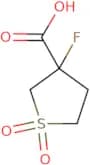 3-Fluorotetrahydro-3-​thiophenecarboxylic acid 1,​1-​dioxide