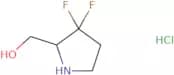 (3,3-Difluoropyrrolidin-2-yl)methanol hydrochloride