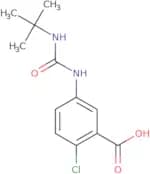 5-[(tert-Butylcarbamoyl)amino]-2-chlorobenzoic acid