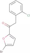 1-(5-Bromofuran-2-yl)-2-(2-chlorophenyl)ethan-1-one