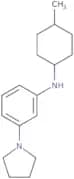 N-(4-Methylcyclohexyl)-3-(pyrrolidin-1-yl)aniline