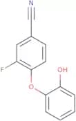 3-Fluoro-4-(2-hydroxyphenoxy)benzonitrile