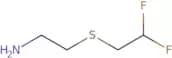 2-[(2,2-Difluoroethyl)sulfanyl]ethan-1-amine