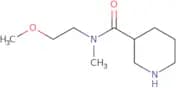 N-(2-Methoxyethyl)-N-methylpiperidine-3-carboxamide