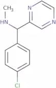 [(4-Chlorophenyl)(pyrazin-2-yl)methyl](methyl)amine