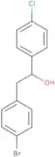 2-(4-Bromophenyl)-1-(4-chlorophenyl)ethan-1-ol