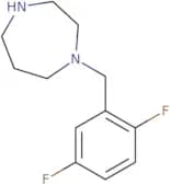 1-[(2,5-Difluorophenyl)methyl]-1,4-diazepane