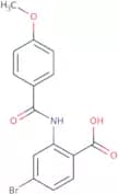 4-Bromo-2-(4-methoxybenzamido)benzoic acid