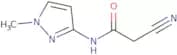 2-Cyano-N-(1-methyl-1H-pyrazol-3-yl)acetamide