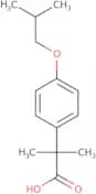 2-Methyl-2-[4-(2-methylpropoxy)phenyl]propanoic acid