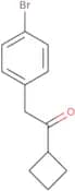 2-(4-Bromophenyl)-1-cyclobutylethan-1-one