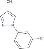 1-(3-Bromophenyl)-4-methyl-1H-pyrazole