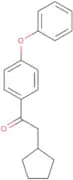 2-Cyclopentyl-1-(4-phenoxyphenyl)ethan-1-one