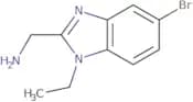 (5-Bromo-1-ethyl-1H-1,3-benzodiazol-2-yl)methanamine