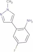 4-Fluoro-2-(1-methyl-1H-pyrazol-4-yl)aniline