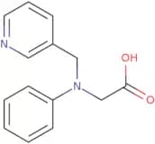 2-[Phenyl(pyridin-3-ylmethyl)amino]acetic acid
