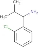 1-(2-Chlorophenyl)-2-methylpropan-1-amine