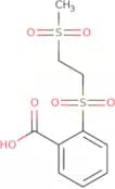 2-(2-Methanesulfonylethanesulfonyl)benzoic acid