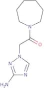 2-(3-Amino-1H-1,2,4-triazol-1-yl)-1-(azepan-1-yl)ethan-1-one