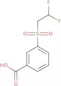 3-(2,2-Difluoroethanesulfonyl)benzoic acid