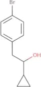 2-(4-Bromophenyl)-1-cyclopropylethan-1-ol