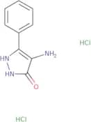 4-Amino-5-phenyl-2,3-dihydro-1H-pyrazol-3-one dihydrochloride