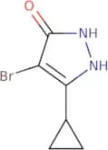 4-Bromo-3-cyclopropyl-1H-pyrazol-5-ol
