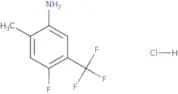 4-Fluoro-2-methyl-5-(trifluoromethyl)aniline hydrochloride