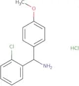 (2-Chlorophenyl)(4-methoxyphenyl)methanamine hydrochloride