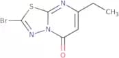 2-Bromo-7-ethyl-5H-[1,3,4]thiadiazolo[3,2-a]pyrimidin-5-one