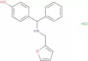 4-{[(Furan-2-ylmethyl)amino](phenyl)methyl}phenol hydrochloride