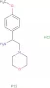 1-(4-Methoxyphenyl)-2-(morpholin-4-yl)ethan-1-amine dihydrochloride